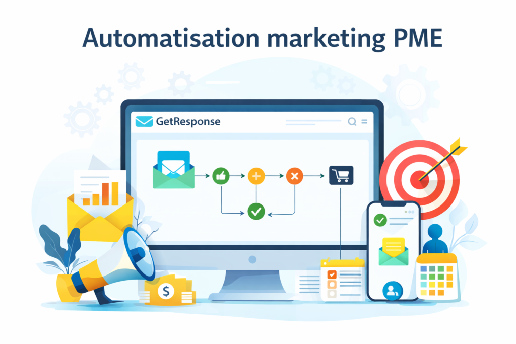 Automatisation marketing PME avec GetResponse